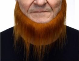 Jawline Beard long - Ginger strawberry