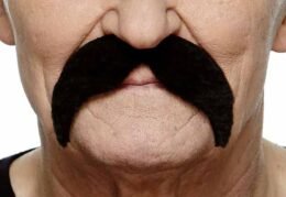 Bushy Walrus Moustache | Black