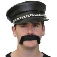 Small Horseshoe Moustache | Black