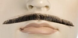 Errol Flynn Mustache - Black and Grey