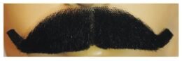 Edwardian Mustache - Brown and Grey