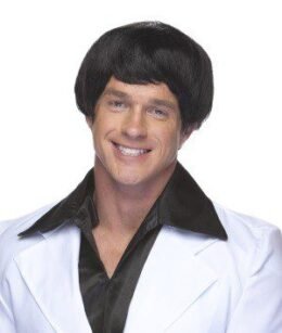 Sixties Mod Wig - Black