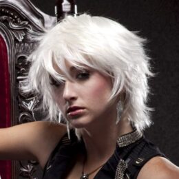 Anime Style Jinx Wig - Snow