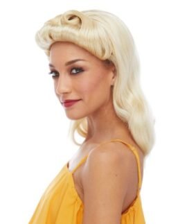 40s Pinup Girl Wig - Blonde