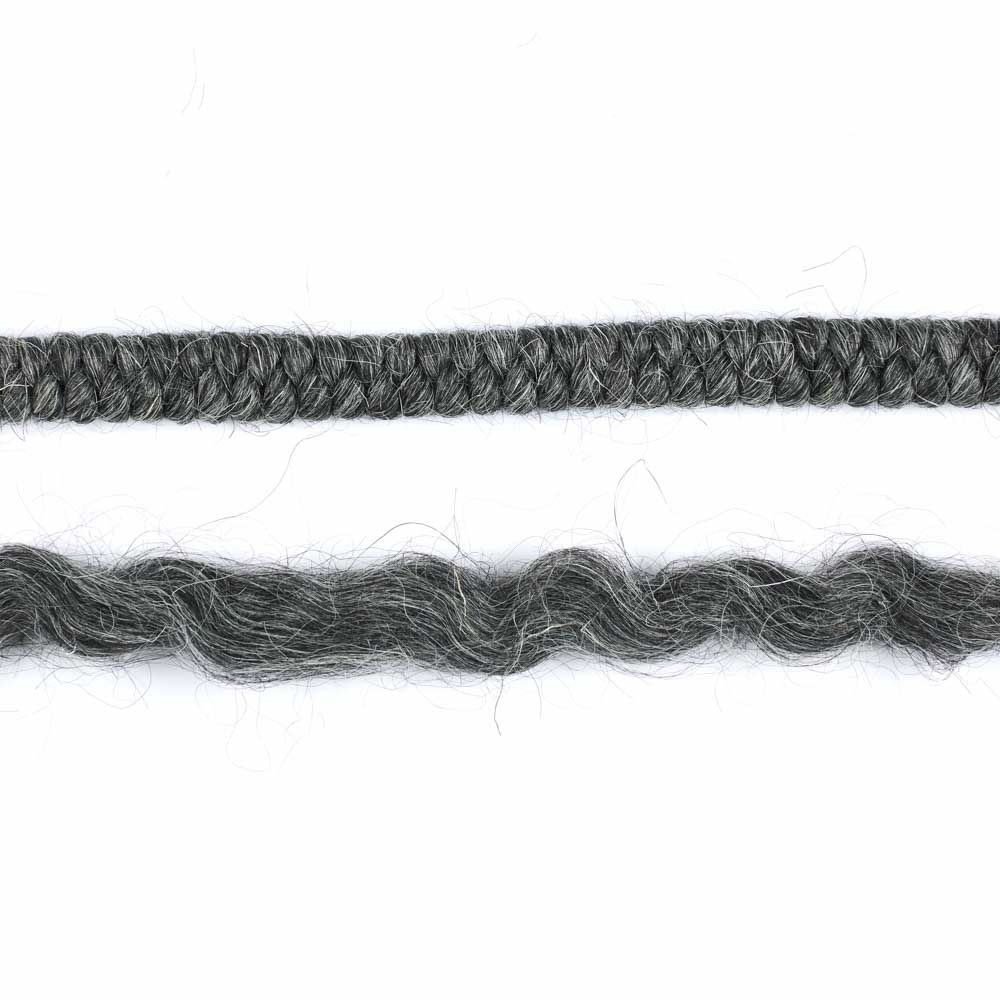 Crepe Hair - Dark Grey