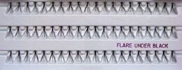Flare Under Black Eye Lashes
