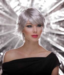 Anime Style Jinx Wig - Chrome
