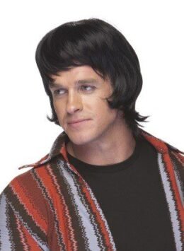 70s Shag Wig - Black