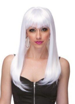 Classy wig-Platinum White