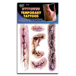 Wolfe Temporary Tattoos | Stitches