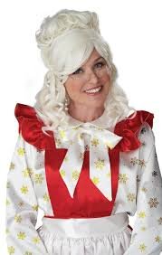 Mrs Claus Wig