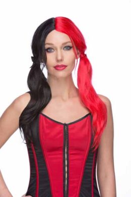 Viper Wig | Red and Black