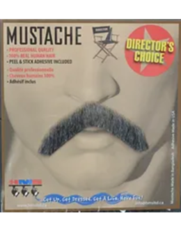 Rustler Moustache | Grey