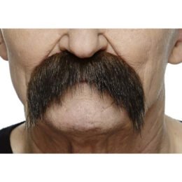 Bushy Walrus Moustache |  Brown and Red