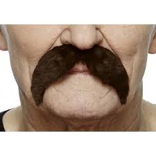 Bushy Walrus Moustache | Dark Brown