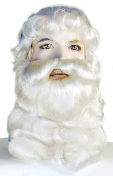Deluxe Santa Wig and Beard Set 001