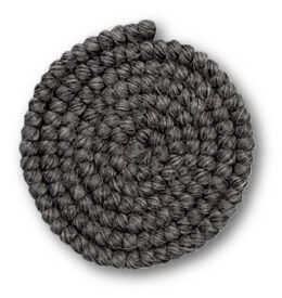 Crepe Hair Dark Grey  12inch