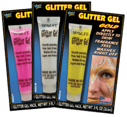 Glitter Gel  White