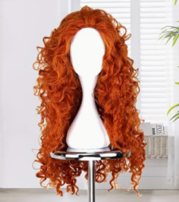 Wild Curls Flame Orange Wig