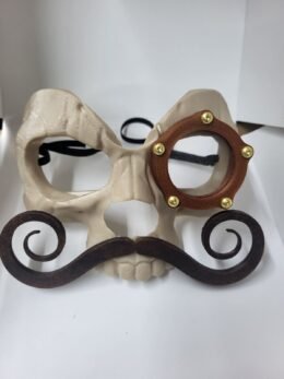 Steampunk Death Gent Mask