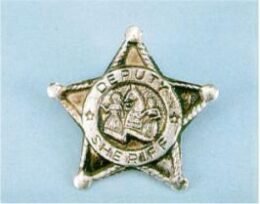 Small Sheriff Badge