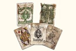 Bicycle Expert Back (Green) By US Playing Card Co