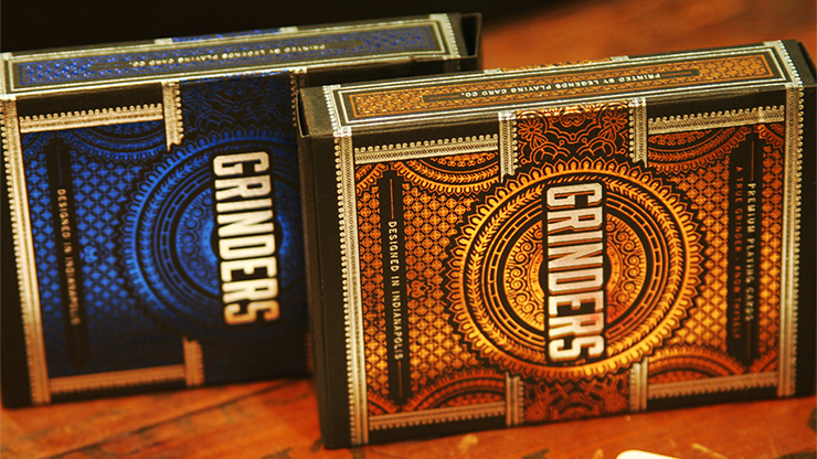 Grinders Playing CardsBlue