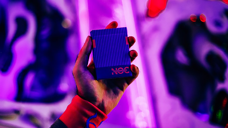 NOC 3000X2 Purple Playing Cards