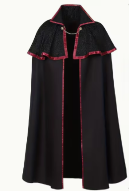 Vintage Black Gothic Cloak