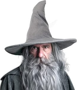 Grey Wizard Hat