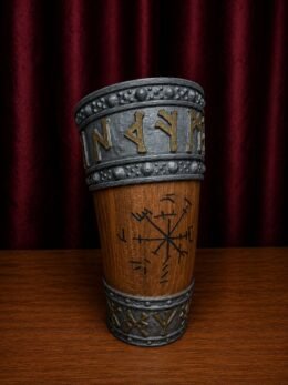Hand Painted Drinking Horn | Large