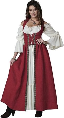 Medieval Overdress (Burgundy) | Small/Medium