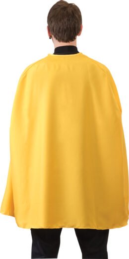 Yellow Adult Superhero Cape