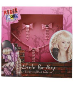 Little Bo Peep Earrings and Chocker
