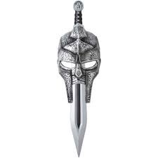 Gladiator Mask and Sword