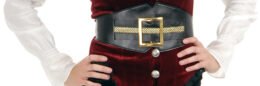 Pirate Belt | Black and Silver
