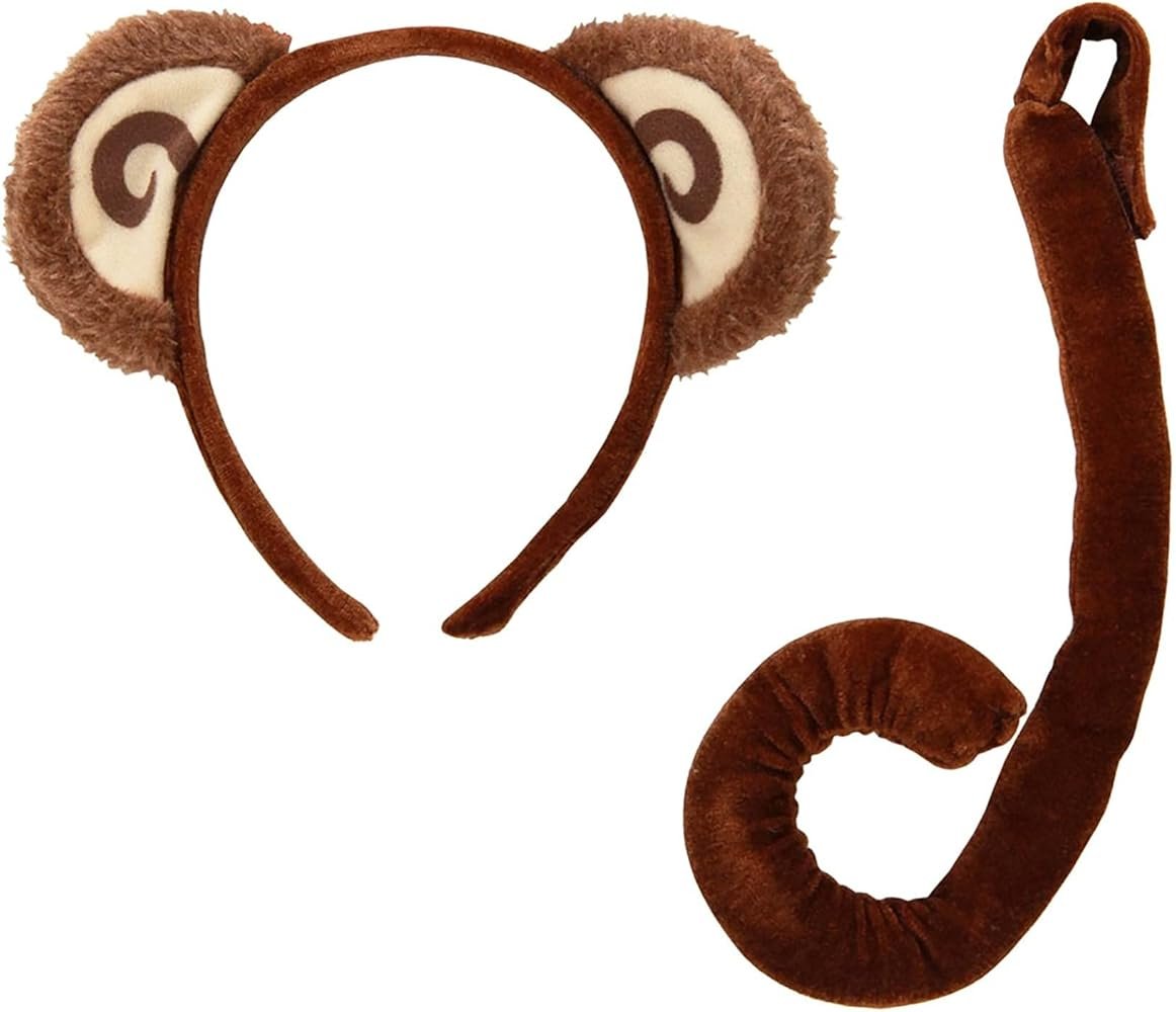 Monkey Ears and Tail Set