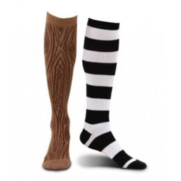 Mismatched Pirate Socks