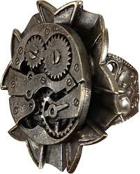 Steampunk Antique Gears Ring