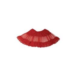 Lace Petticoat Red