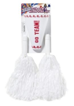Pom Pom Set  White