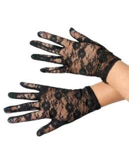 Lace Gloves | Black