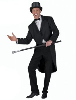 Black Tailcoat  Adult Large