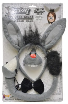 Donkey Ears and Tail Set with Sound