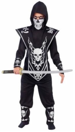 Silver Skull Lord Ninja | Medium