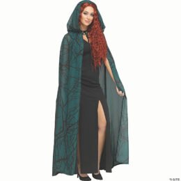 Forest Hooded Cape | Green