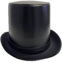 Leathersheen Top Hat | Black