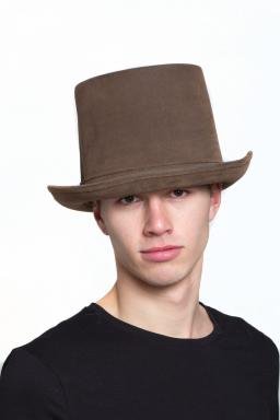Steampunk Top Hat  Brown
