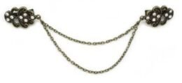 Cloak Clasp | Gold Swirl