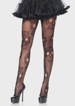 Sugar Skull Net Tights
